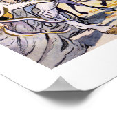 1913年の女性の権利マーチ・ワシントンDC ポスター (角)