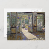 1913年の邸宅にて ポストカード (正面/裏面)