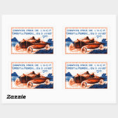 1913年グランプリ 長方形シール (シート)