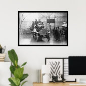 1913年ニューヨーク市の消防車91 ポスター (ホームオフィス)