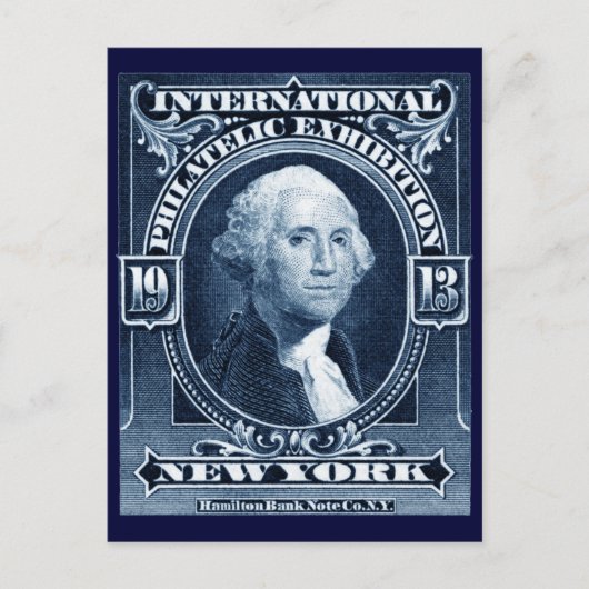 1913年ニューヨーク・フィルテリック展 ポストカード (正面)