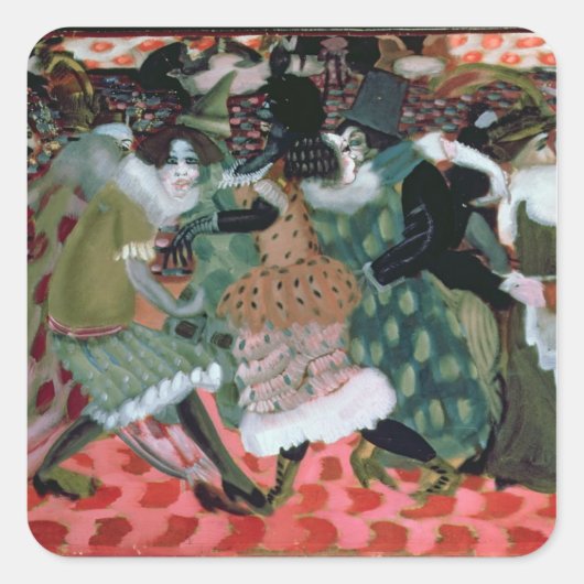 1913年パリのモーテルセゾン スクエアシール (正面)