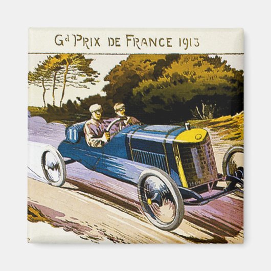 1913年フランス・グランプリ マグネット (正面)