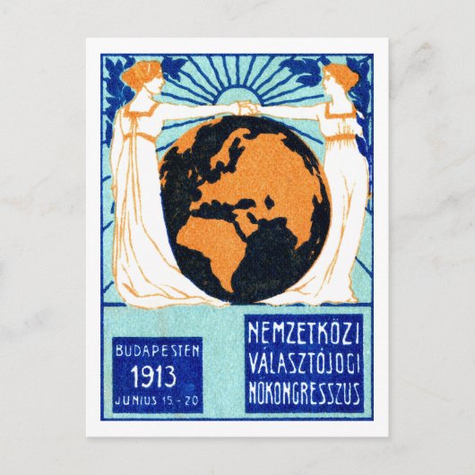 1913年女性投票権 ポストカード (正面)