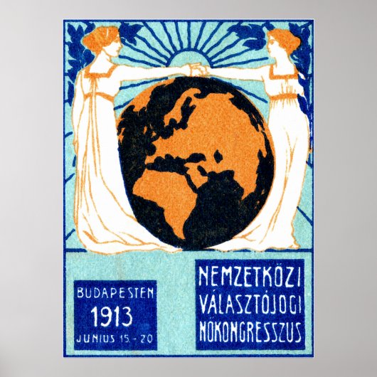 1913年女性議決権 ポスター (正面)