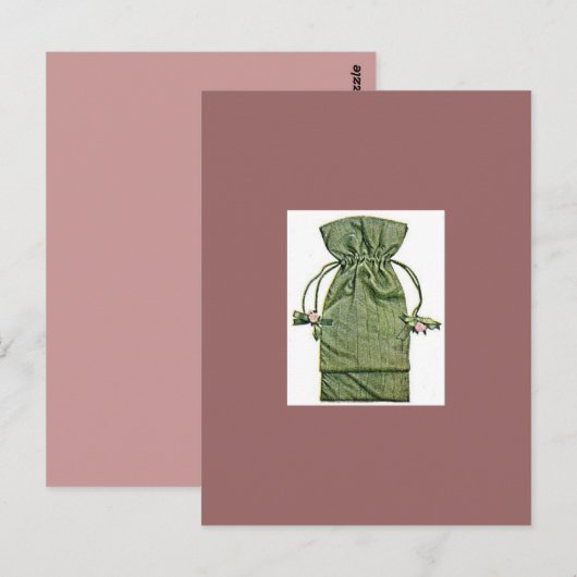 1913年財布#4 ポストカード (正面/裏面)