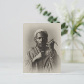 1913年、モロッコのタンジールでヘビを焼く ポストカード (スタンド正面)