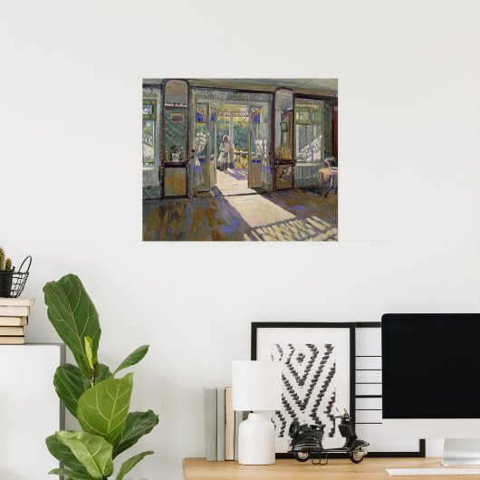 1913年、家の中 ポスター (ホームオフィス)