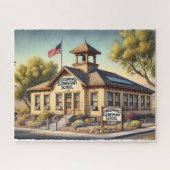 1913年 Goodsprings Elementary Historic Schoohouse N ジグソーパズル (横)