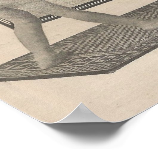 1913浴用器具広告 ポスター (角)