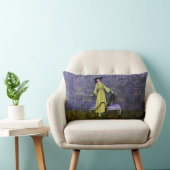 1913豪華: 淡黄緑ヴィンテージのファッションタマキビ ランバークッション (椅子)