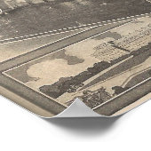 1913 Battle Creek Sanitarium（ミシガン州） ポスター (角)