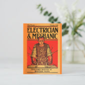 「1913 Feb-ElectricianandMechanic」はがき ポストカード (スタンド正面)