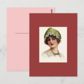 1913 Hat #1 ポストカード (正面/裏面)