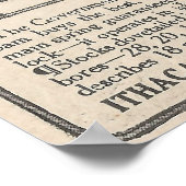 1913 Ithaca Guns広告 ポスター (角)