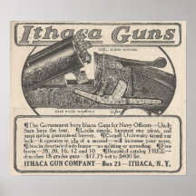 1913 Ithaca Guns広告