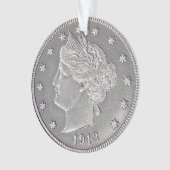1913 Libertyヘッドニッケルアクリルオーナメント オーナメント (正面)