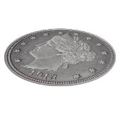 1913 Liberty Headニッケル切削板 カッティングボード (角)