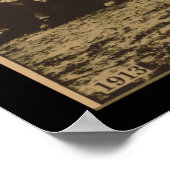 1913 New York Giants Fatima Tobacco Card Poster ポスター (角)