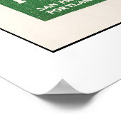 1914マップ、ペブルビーチ、17マイルのドライブ、カーメル ポスター (角)