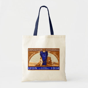 1914リヨン国際的万博ポスター トートバッグ