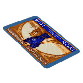 1914リヨン国際的万博ポスター マグネット (右側)