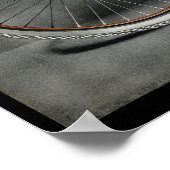 1914ヴィンテージエルギンキング自転車広告アートポスター ポスター (角)