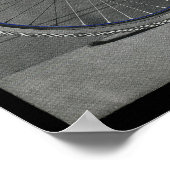 1914ヴィンテージシールNapoleon自転車とアートポスター ポスター (角)