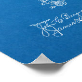 1914ヴィンテージ飛行機特許スケッチプリント ポスター (角)