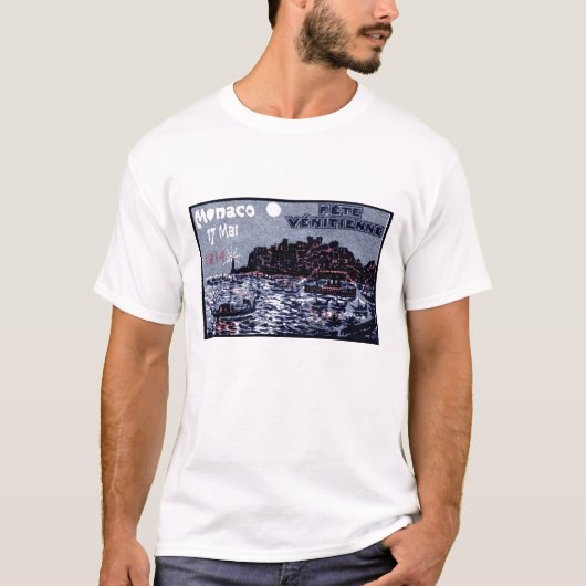 1914ヴェネツィアフェスティバル・オブ・モナコ Tシャツ (正面)