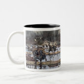 1914年にYserの戦い ツートーンマグカップ (左)