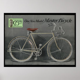 1914年のヴィンテージのSearsのマスターの自転車の広告の芸術ポスター ポスター
