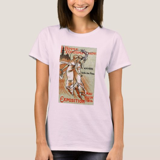 1914年の女性モダン博覧会 Tシャツ (正面)