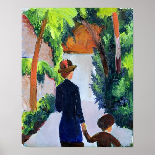 1914年の母子 ポスター (正面)