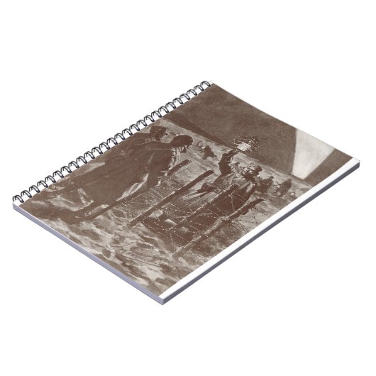 1914年の第一次世界大戦中のクリスマスの休戦 ノートブック (左側)