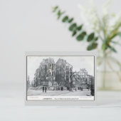 1914年アントワープ爆破コーナーVolkstraat ポストカード (スタンド正面)