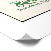 1914年タホーの地図、パシフィックハウスからタラックへ ポスター (角)