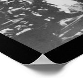 1914年ロンドンのイングランド銀行での通りシーン ポスター (角)