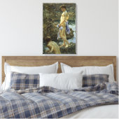 1914年入浴集団 キャンバスプリント (インサイチュ (寝室))