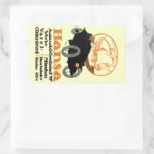 1914年半佐自動車 長方形シール (バッグ)