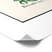 1914年地図、オランダフラットからトラックへ – ポスター (角)