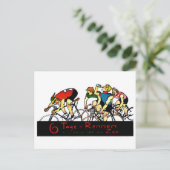 1914年自転車競走ポスター ポストカード (スタンド正面)