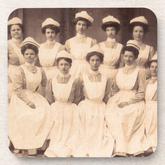 1914年頃の看護学校卒業生 コースター (正面)