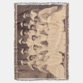 1914年頃の看護学校卒業生 スローブランケット (正面縦)