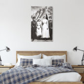 1914年～18年の戦争の女性 キャンバスプリント (インサイチュ (寝室))