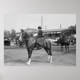1914馬のショー写真 ポスター