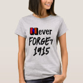 1915を忘れないTシャツ Tシャツ (正面)