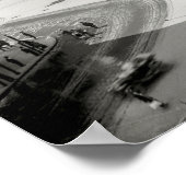 1915デトロイト5ウェイ交差点 ポスター (角)