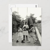 1915バックヤードボクシングマッチ ポストカード (正面/裏面)