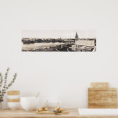 1915フェアバンクスの眺め、AKヤードのロングフォト ポスター (キッチン)